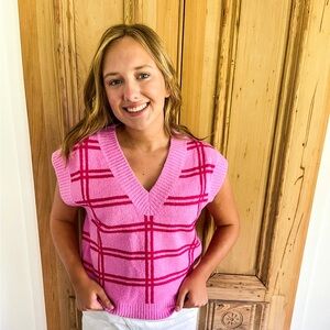 grey lab sweater vest